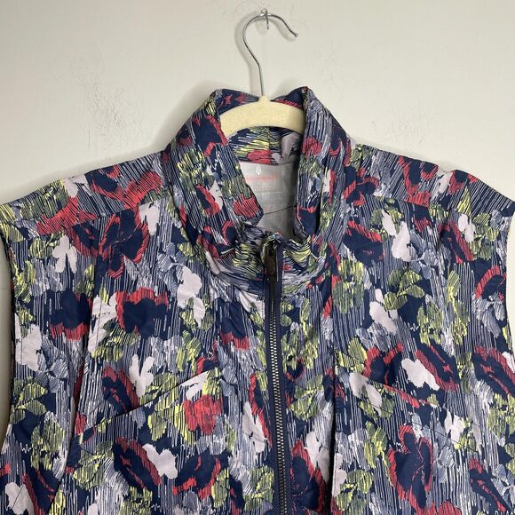 Free People Movement Vest Womens Large Blue Off The Grid Vent Lightweight Hiking - Picture 3 of 11